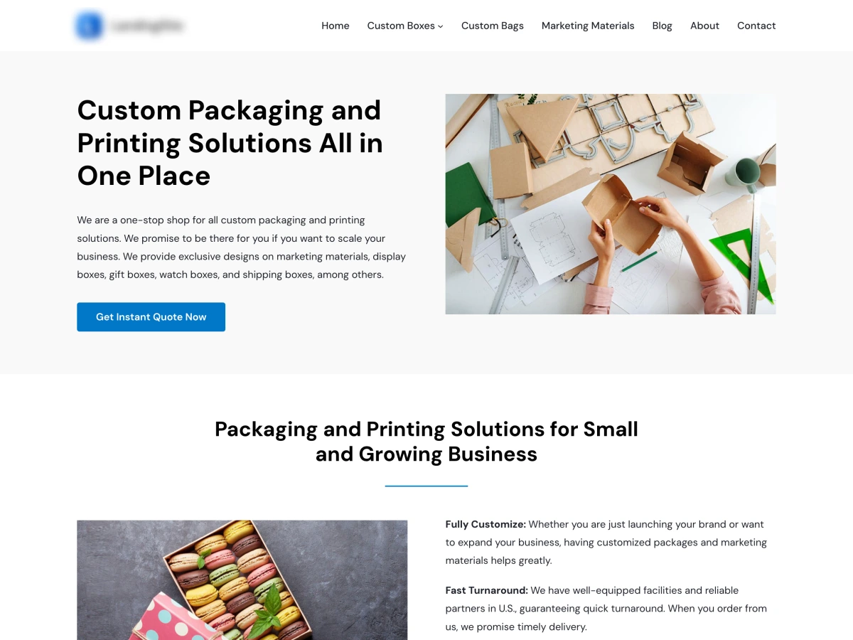 礼品盒、纸箱定制工厂网站